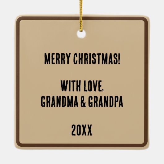 Viktorianisch Steampunk Inventor Scientist Telesco Keramikornament (Rückseite)