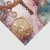 Viktorianisch Steampunk Seidenpapier (Detail)