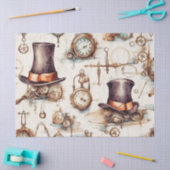 Viktorianisch Steampunk Seidenpapier (Basteln)