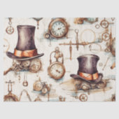 Viktorianisch Steampunk Seidenpapier (Vorderseite)