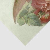 Viktorianisch "Strawberry Fairy" Seidenpapier (Detail)