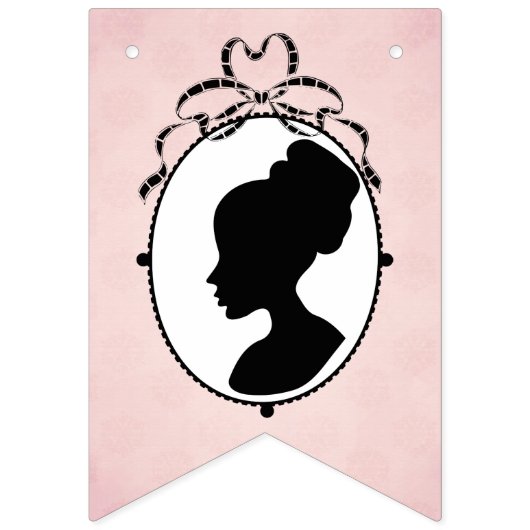 Viktorianisch Style 60er Cameo Banner (Erste Fahne)