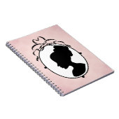 Viktorianisch Style 60er Cameo Notizblock (Rechte Seite)