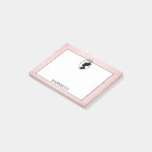 Viktorianisch Style 60er Cameo Post-It Notes Klebezettel (angewinkelt)