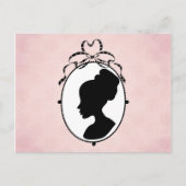 Viktorianisch Style 60er Cameo Postkarte (Vorderseite)