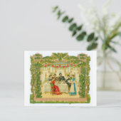 Viktorianisch Sukkot Postkarte (Stehend Vorderseite)