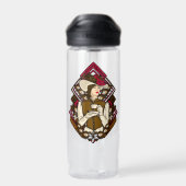 Viktorianisch Tea Lady Trinkflasche (Rückseite)
