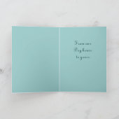 Viktorianisch Terrier Dog Weihnachtskarte Feiertagskarte (Innenseite)