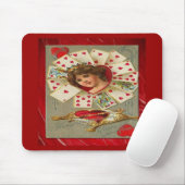 Viktorianisch Valentine die Herzkönigin Mousepad (Mit Mouse)