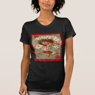 Viktorianisch Valentine die Herzkönigin T-Shirt