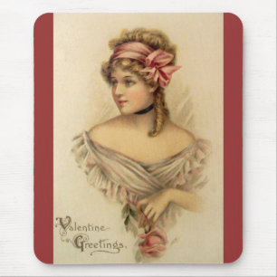 Viktorianisch Valentine Greetings Mousepad