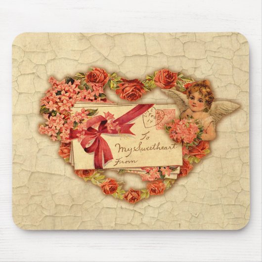 Viktorianisch Valentine Mousepad (Vorne)