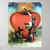 Viktorianisch Valentine Poster (Vorne)