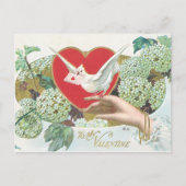 Viktorianisch Valentine Postkarte (Vorderseite)