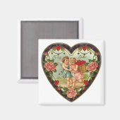 Viktorianisch Valentine zu meiner Liebe II Magnet (Vorderseite/Rückseite)