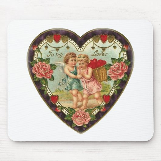 Viktorianisch Valentine zu meiner Liebe II Mousepad (Vorne)
