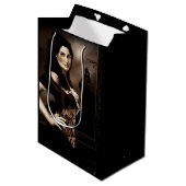 Viktorianisch Vampire Werewolf Mittlere Geschenktüte (Vorderseite Schrägansicht)