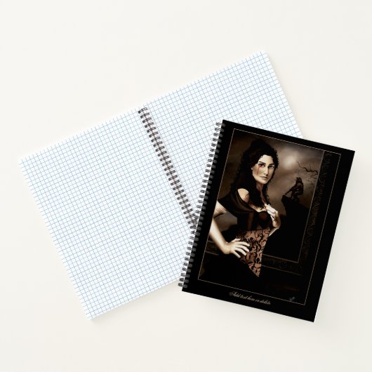 Viktorianisch Vampire Werewolf Notizblock (Innenseite)