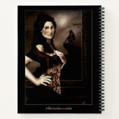 Viktorianisch Vampire Werewolf Notizblock (Rückseite)