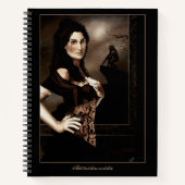 Viktorianisch Vampire Werewolf Notizblock (Vorderseite)