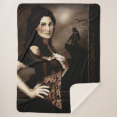 Viktorianisch Vampire Werewolf Sherpadecke (Vorderseite)