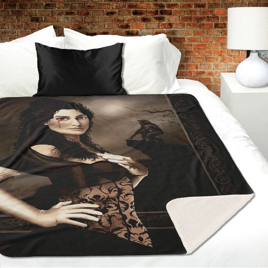 Viktorianisch Vampire Werewolf Sherpadecke