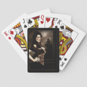 Viktorianisch Vampire Werewolf Spielkarten (Rückseite)