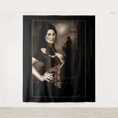 Viktorianisch Vampire Werewolf Wandteppich (Vorderseite)