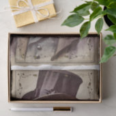 Viktorianisch Vintage Gentlemen Portrait Decoupage Seidenpapier (Geschenk)