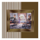 Viktorianisch Vintage Poster (Vorderseite)