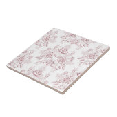 Viktorianisch, weich gelb, weich pink, blumenreich fliese (Seite)