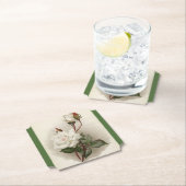 Viktorianisch White Roses Green Untersetzer (Vor Ort)