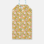 Viktorianisch-Wiesengelber Aufkleber Geschenkanhänger (Rückseite)