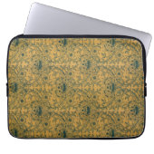 Viktorianisch William Morris floral Textile Muster Laptopschutzhülle (Vorderseite)