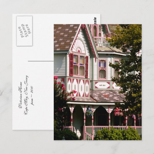 Viktorianisch Zuhause Postkarte (Vorne/Hinten)