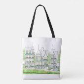 Viktorianisch Zuhause Tote Bag Tasche (Rückseite)