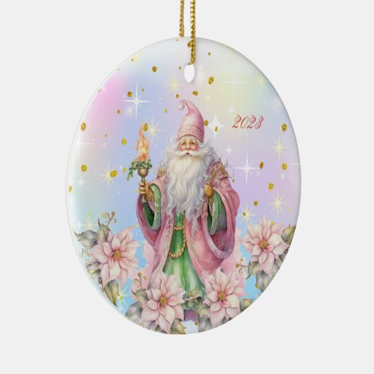 Viktorianische Alte Zeit Weihnachtsmann Ornament (Rechts)