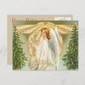 Viktorianische Angel Postkarte (Vorne/Hinten)