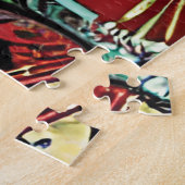 Viktorianische anthropomorphe Katzen in erdigen Fa Puzzle (Seite)