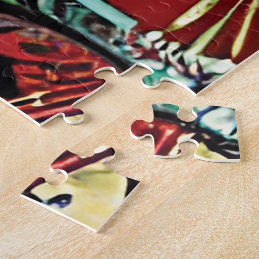 Viktorianische anthropomorphe Katzen in erdigen Fa Puzzle (Seite)