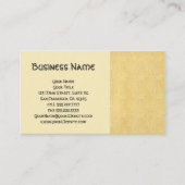 Viktorianische antike Blume William Morris Garden Visitenkarte (Vorderseite)