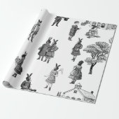 viktorianische antike Kleintiere Geschenkpapier (Ungerollt)