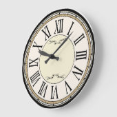 Viktorianische antike römische Zahlen Uhr (Winkel)