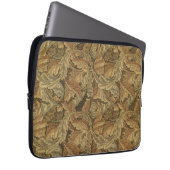 Viktorianische antike William Morris Leaf-Blätter Laptopschutzhülle (Vorne Rechts)