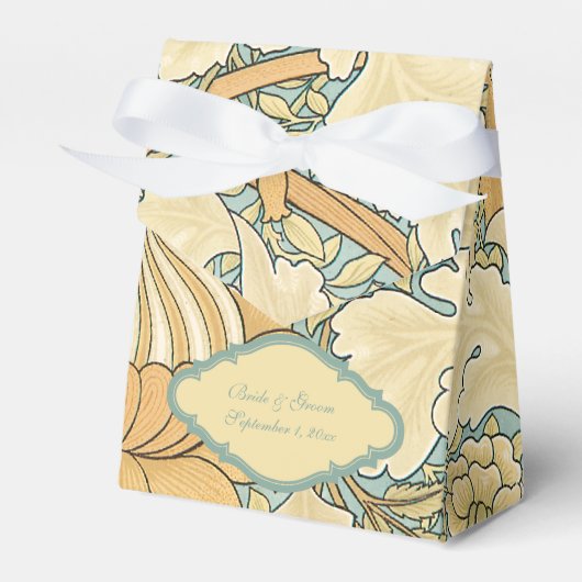 Viktorianische antike William Morris St. James Flo Geschenkschachtel (Vorderseite)