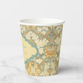 Viktorianische antike William Morris St. James Flo Pappbecher (Rückseite)