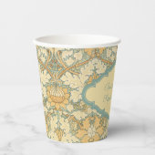 Viktorianische antike William Morris St. James Flo Pappbecher (Vorderseite)