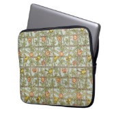 Viktorianische antike William Morris Trellis Blume Laptopschutzhülle (Vorderseite Links)