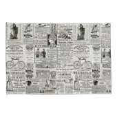 Viktorianische Anzeigengrafiken der 1890er Jahre Kissenbezug (Rückseite-Rechts)