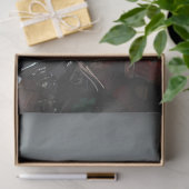 Viktorianische Aquamarine Skalierung Stilvolle All Seidenpapier